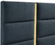 Coaster® Ines 4-Piece Navy/White High Gloss Queen Panel Bedroom Set-5