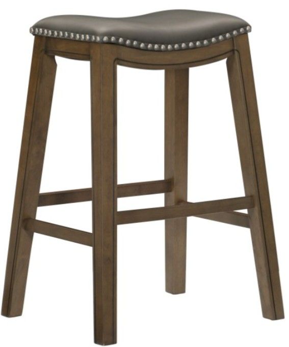 Homelegance® Ordway Brown/Gray 29" Bar Stool-0