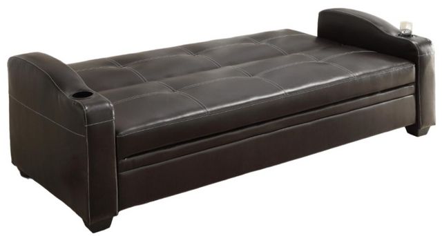 Homelegance® Caffery Dark Brown Elegant Lounger-0
