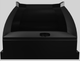 Vent-A-Hood® Designer Series 42" Black Wall Mounted Range Hood-4