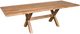 Bassett® Furniture Customizable Crossbuck 72" Dining Table with Extendable Leaves-0