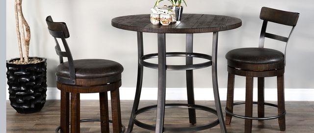 Sunny Designs™ Metroflex Tobacco Leaf 36" Pub Table-1