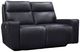 Mazin Furniture Chadwick Black Power Double Reclining Loveseat with Power Headrests-0