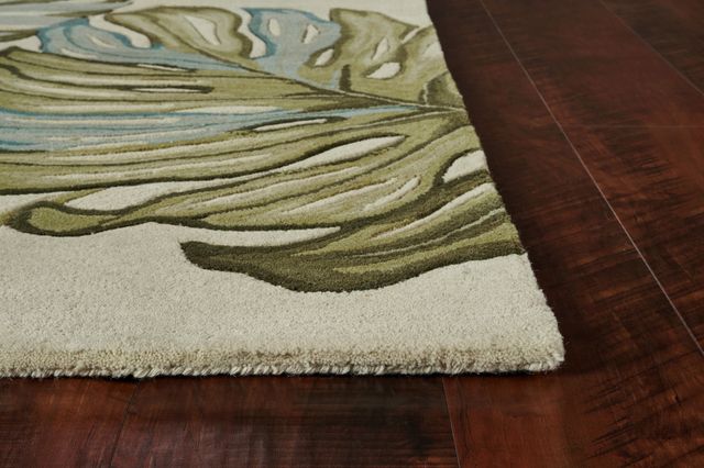 KAS Rugs Sparta Ivory Floria 5'x8' Rug-1
