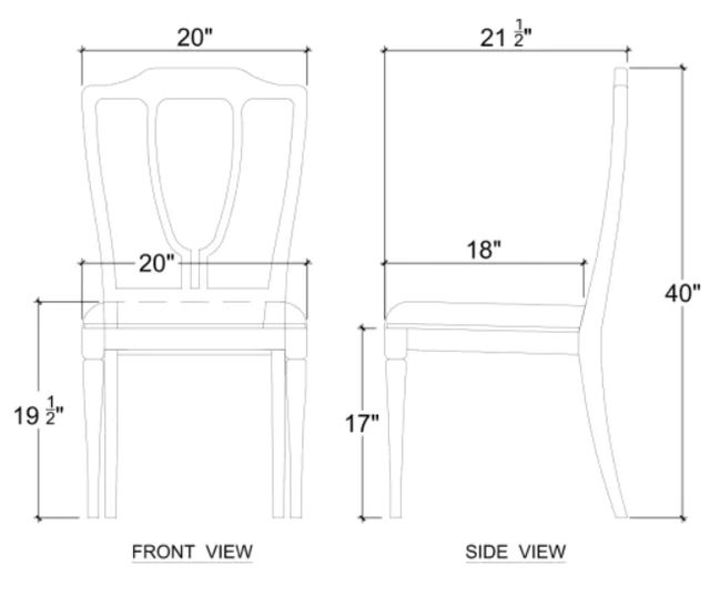 Bramble Customizable Sydney Dining Chair-2