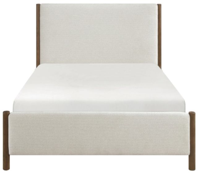 Homelegance® Julian Beige/Caramel Oak Eastern King Platform Bed-2