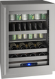 U-Line® 24" Stainless Steel Wine Cooler-0