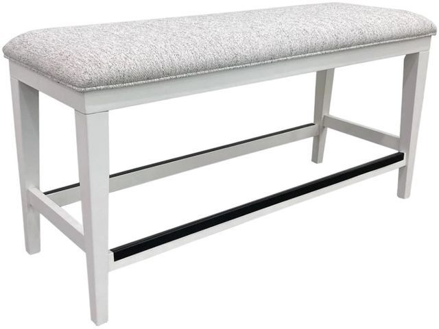 Parker House® Americana Modern Cotton Counter Height Upholstered Dining Bench-0