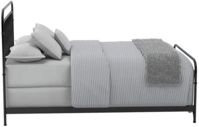 Bernards Shelby Black Complete Full Metal Rod Bed in a Box-2