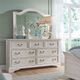 Liberty Furniture Bayside Antique White Dresser And Mirror-3