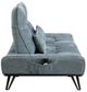 Homelegance® Quonsett Blue Sofa with Power Adjustable Seat Depth and Manual Adjustable Headrests-3