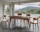 Furniture of America® Buren 5-Piece Rich Walnut Dining Table Set-1