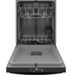 GE® 24" Black Built-In Top Control Dishwasher with Sanitize Cycle and Dry Boost-2
