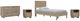 Signature Design by Ashley® Oliah 4-Piece Natural Twin Platform Bed Set-0
