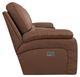 La-Z-Boy® Greyson Caramel Leather Power Reclining Loveseat with Console and Headrest-2