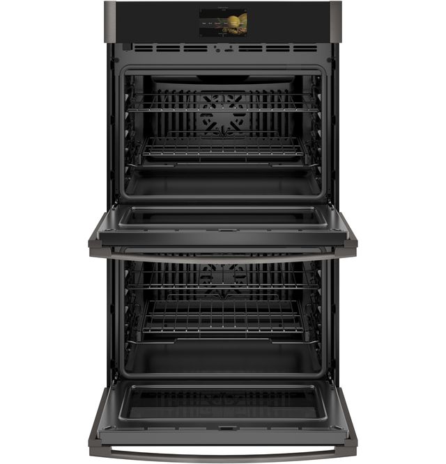 GE Profile™ 30" Black Stainless Steel Built In Convection Double Wall Oven-2