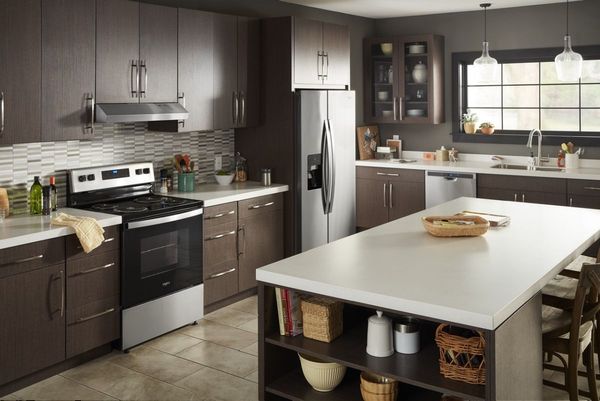 Whirlpool 36 in. 24.5 Cu. Ft. Fingerprint Resistant Stainless Steel Side-by-Side Refrigerator