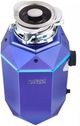 FORNO ACQUA® BrightDIAMOND 0.75 HP Continuous Feed Amethyst Garbage Disposal with Surround LED and Integrated Air Switch-1