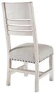 Elements International Condesa Wooden Back Side Chair-2