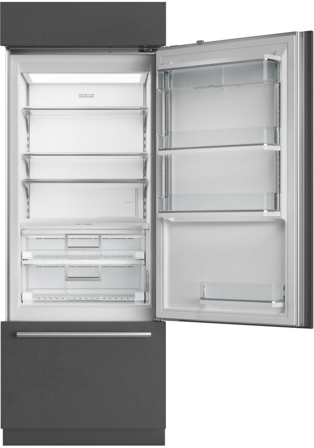 Sub-Zero® Classic Series 30" 17 Cu. Ft. Stainless Steel Built-In Bottom Freezer Refrigerator-1