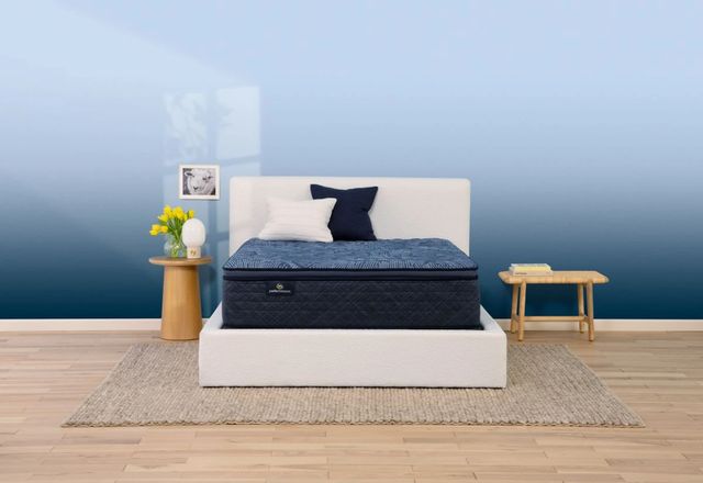 Serta® Perfect Sleeper® Cobalt Calm 14.5" Wrapped Coil Firm Pillow Top Queen Mattress-1