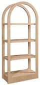 Hammary® Hidden Treasures Beige Open Burl Etagere-0