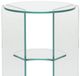 Natuzzi Editions Pepe Clear Round Corner Table-1