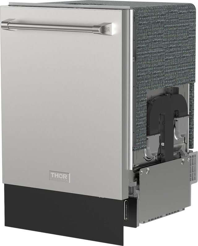 Thor Kitchen® Gordon Ramsay Series 24" Stainless Steel Top Control Built In Dishwasher-2