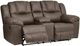 Signature Design by Ashley® Knoxlee Driftwood Manual Reclining Loveseat with Console-3