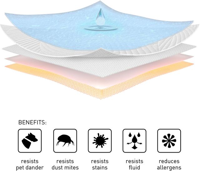 BEDGEAR® Queen Cooling Protector-2
