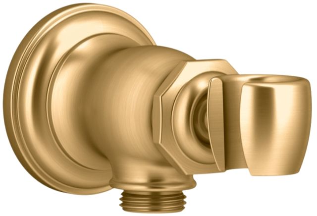 KOHLER® Artifacts® Vibrant Brushed Moderne Brass Handshower Holder-0