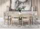 Legacy Classic Biscayne Malabar Dining Table with Gray Base-1