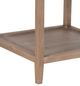 Porter International Designs Lowell Brown Square End Table-5