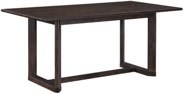 American Wholesale Furniture Portofino 7-Piece Brown/Gray Dining Table Set-1