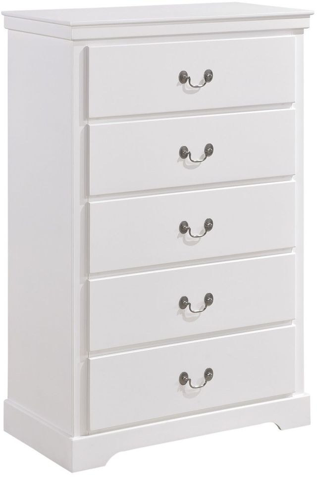 Mazin Furniture Seabright White Chest-0
