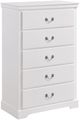 Mazin Furniture Seabright White Chest-0