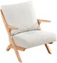 Homelegance® Lennox Beige/Natural Accent Chair-0