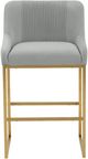 TOV Furniture Lisa by Inspire Me! Home Decor Gold/Gray Counter Stool-3