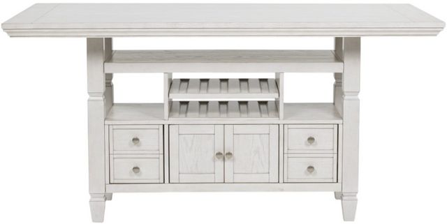Signature Design by Ashley® Robbinsdale Antique White Counter Height Dining Table-2