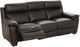 HTL International Black Power Reclining Sofa-2