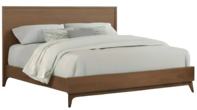 Liberty Furniture Century Modern Satin Walnut Queen Platform Bed Liberty Furniture Century Modern Satin Walnut Queen Platform Bed