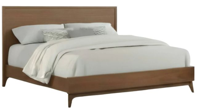 Liberty Furniture Century Modern Satin Walnut Queen Platform Bed-0