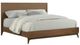 Liberty Furniture Century Modern Satin Walnut Queen Platform Bed-1