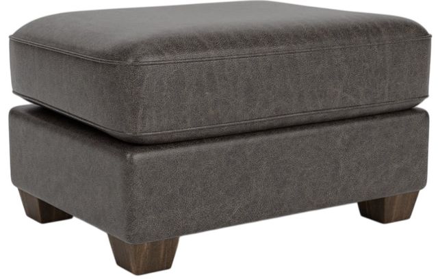 Flexsteel® Customizable Thornton Leather Ottoman-2