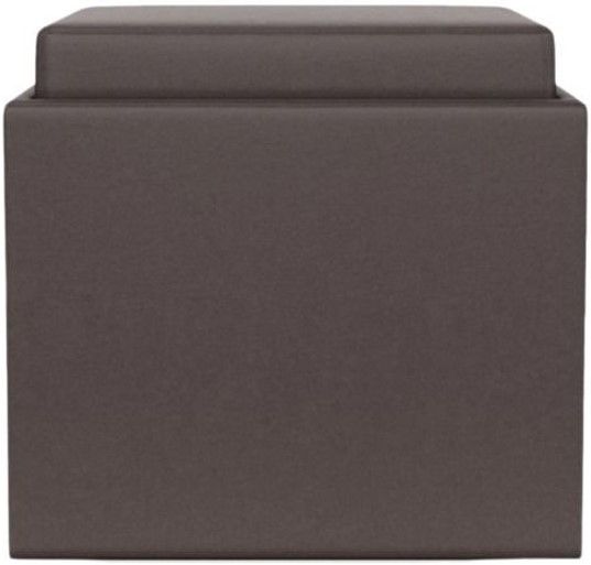 American Leather® Customizable Uno Leather Ottoman-1