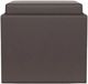 American Leather® Customizable Uno Leather Ottoman-1