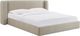 TOV Furniture Babette Tan Contract-Grade Boucle King Panel Bed-0