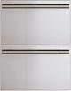 SKS Professional Series 24" Stainless Steel Undercounter Freezer/Refrigerator Door Panel and Handle Kit-0