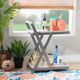 Powell® Ember Pebble Gray Bar Cart-1
