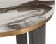 Signature Design by Ashley® Jazmore Brown End Table with Brass Base-3
